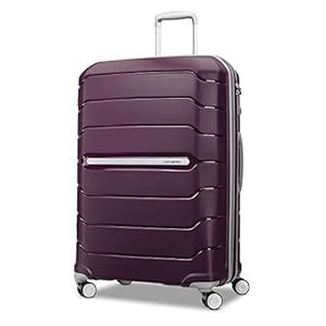 Samsonite Freeform Hardside Expandable Double Spinner Wheels, Checked-Large 28-Inch, Amethyst Purple, Freeform Hardside Expandable Double Spinner Wheels, Checked-Large 28-inch