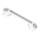 Suction Cup Shower Grab Bar, Munzong 16 Inch Vacuum Suction Bathroom Grab Bar, Anti-Slip Bathroom Ba