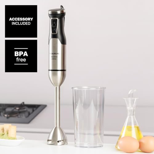Batidora de mano potente para triturar alimentos duros sin salpicar la cocina 7