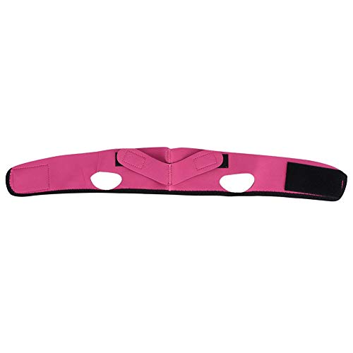 Máscara Adelgazante Facial, Correa de Máscara de Material de bajo Rebote, Mano de Obra Delicada para Mejorar la Papada