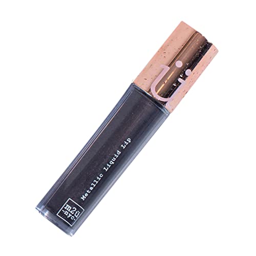 M2U Nyc Metallic Liquid Lipstick, Long Lasting High Impact Color, Metallic Liquid Lips, Lipstick For Women, Metallic Ink Lipstick, Lip Stick (Gun Metal -Gun Metal) #TOP13