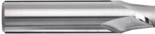 Yg-1 - 50573 E5014 Carbide Ball Nose End Mill, Long Reach, Uncoated (Bright) Finish, 30 Deg Helix, 2 Flutes, 3" Overall Length, 0.25" Cutting Diameter, 0.25" Shank Diameter #TOP3