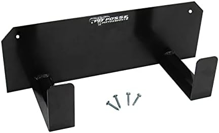 Miniatura 4 de Pit Posse PP125BK Soporte doble para casco, remolque de carreras cerrado, tienda de garaje, fabricado en Estados Unidos, organizador de