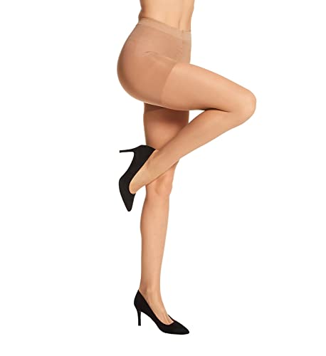 Image of Berkshire Women's Flat Tummy Silky Sheer Shaping Pantyhose