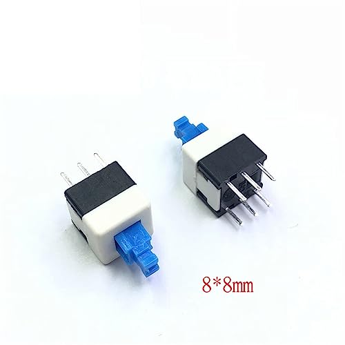 Interruptor de botón táctil de 8.5x8.5mm para sustituir micro interruptor dañado sin bloqueo 6