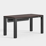 FLEXISPOT 4-Leg Standing Desk Walnut