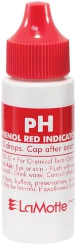 LaMotte 7037-G Liquid Reagent, pH Indicator, 1 oz.