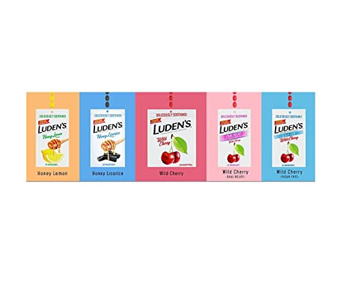 Luden's Throat Drops Assorted Flavors Wild Berry - 30 Drops #TOP5