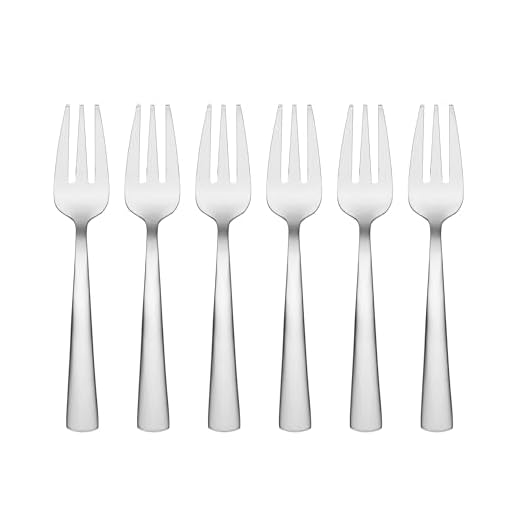 Oneida Set of 6 Cocktail Utensils (Cocktail Forks), Silver