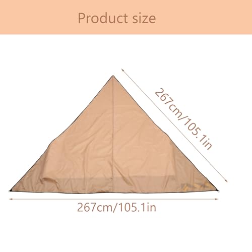 Parasol de tela protectora oxford para evitar el calor en gallineros y jardines 3