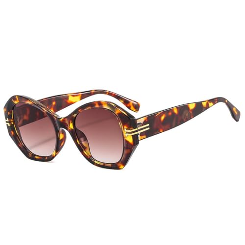 Lunettes de soleil œil de chat irrégulières contre l'éblouissement mode rétro