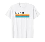 Photo Gallery t-shirt vintage con design retrò kona hawaii maglietta Photo Gallery t-shirt vintage con design retrò kona hawaii maglietta