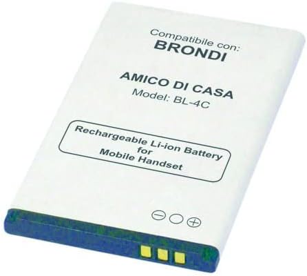 Batteria Sostitutiva Per Brondi Amico Grande 2 LCD - Li-ion 3.7V 950mAh, Codice BIGFP800AC - Foto 7