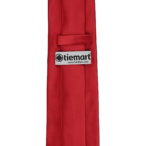Image of tiemart Premium Solid Color Necktie