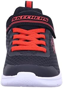 SKECHERS KIDS Microspec Max (Little Kid/Big Kid) Black/Red 1.5 Little Kid M | Image 6