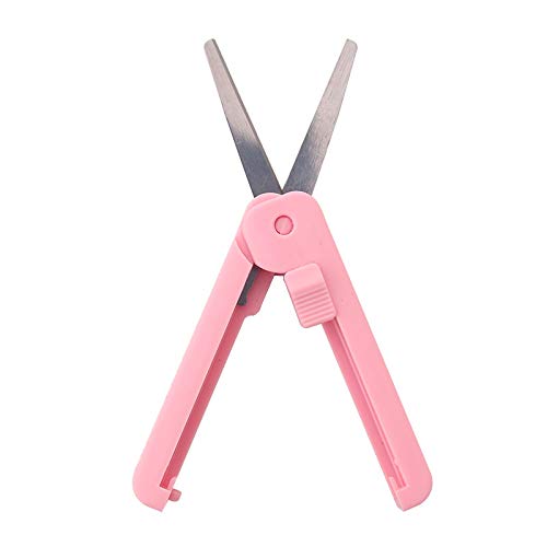# 6072 Tijeras portátiles para la Seguridad Infantil Tipo Ronda bolsa de ordenador portátil DIY corte de papelería Tijeras Tijeras Crafts