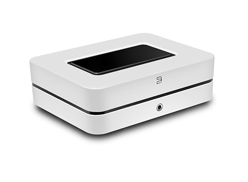 Image of Bluesound Powernode (2025) Wireless Multi-Room High Resolution Music Streaming Amplifier 100W x 2 Stereo / 80W x 3 LCR (8 Ohms) - White