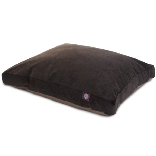 Majestic Pet Rectangular Dog Bed, X-Large, 50x42x5 in, Washable, Storm by Majestic Pet - Used condition - Image 2