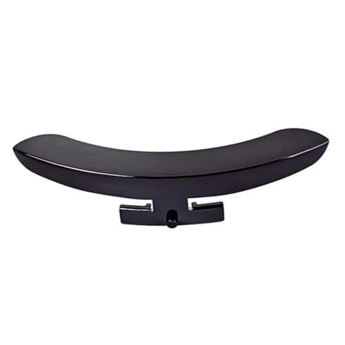 ERINGOGO Banjo Armrest Single Leg Pad Black Pickguard Zinc Alloy Banjo Part Replacement Accessory