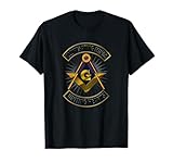 Masonic_symbol mit 'illuminating_minds, Uniting_hearts' s & T-Shirt