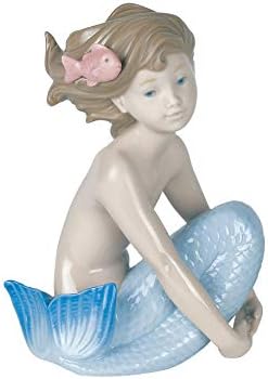 NAO Sea Maiden. Porcelain Mermaid Figure.