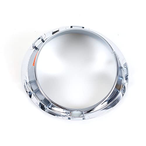 BATLAM 2 Peças Luz De Nevoeiro Frontal Cromada Tampa Do Anel 51112753661 51112753662 Para BMW Mini C
