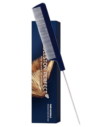 Koleston Perfect ME+ 4/0 Medium Brown/Natural Hair Color | Permanent Creme Hair Dye 2oz and M Hair Designs Tail Comb (Bundle)