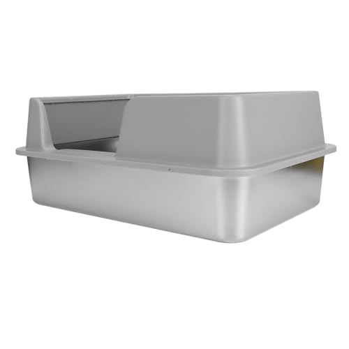 Caixa de Areia Fechada Com Lados Altos da Parede, Entrada Versátil de Entrada Lateral Anti-splash, F