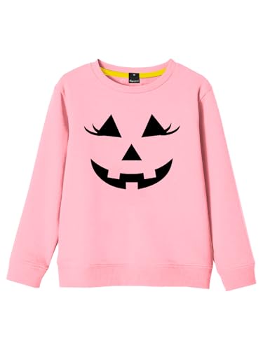 Image of Remimi Kids Halloween Sweatshirt Long Sleeve Thanksgiving Tops 3-14 Years