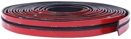 Rubber Car Seals Edge Auto Roof Sunroof Sealing Strip Windshield Sealant Protector Trim Noise Insulation Car Accessories 14/19MM(2m x 14mm)