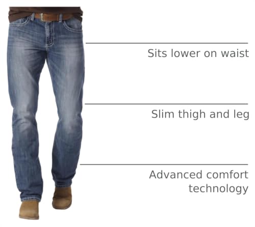 Wranglermens20x No. 42 Vintage Boot Cut Jean Light Blue by Wrangler - Used condition - US$48.38