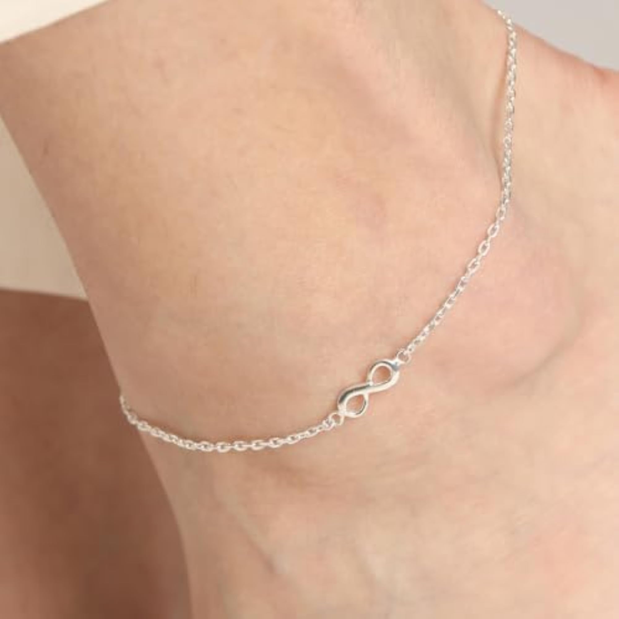 Women's 925 Sterling Silver Adjustable Anklet Payal
