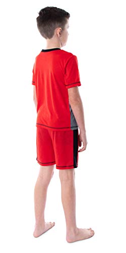 Super Mario Bros. Boys' Mario Kart VROOOM! Video Game Shirt Pants and Shorts 3 Piece Pajama Set4