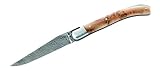 Gewicht 57 g FONTINELLE PATAUD LE Tasche, 160 Lagen Damast, Wacholder