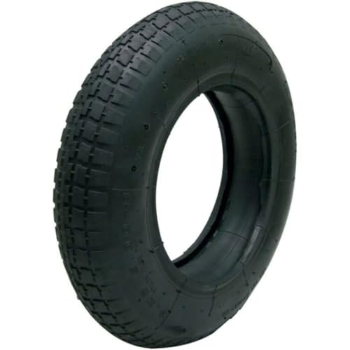 Pneu Para Carrinho De Mão 3,25 X 8 + Câmara Ar Kit