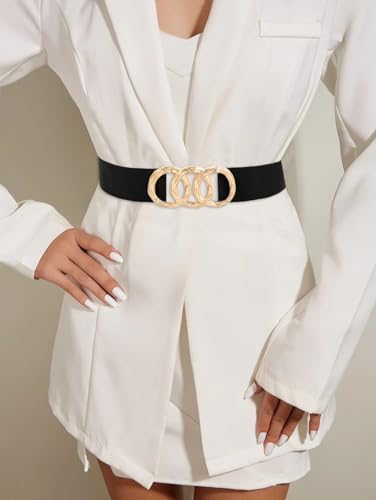 Ceinture extensible pour robes et tuniques amples noires - 3