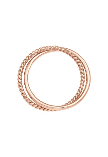 Elli - Avvolgimento Classico Filigrana Ritorto Tendenza In Argento Sterling 925 Anelli 1 Pieces Female - 3