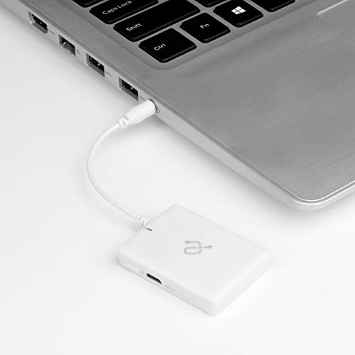 Aluratek Bluetooth V3.0 Audio Transmitter, Bluetooth Enable Tvs, Stereos, Computers And Mp3 Players For Wireless Audio Transmitting To Bt Headphones, Up To 33Ft. (Abt01F), White #TOP1