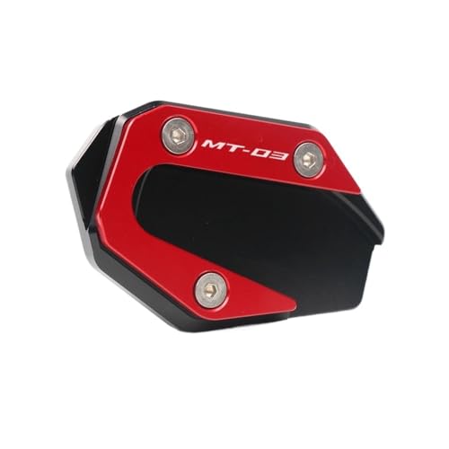 Almohadilla Placa Soporte Extensión De Soporte Lateral para Pata De Cabra De Motocicleta, para YZF-R3, YZF-R25, MT-03, MT-25, YZF MT R3 R25
