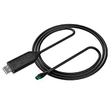 Wodsty Cavo di programmazione USB versione CAN per motore Bafang Mid-Drive per BBS01 per BBS02 HD, sintonizzazione dei parametri di e-bike 1100 mm compatibile con sistemi MMG