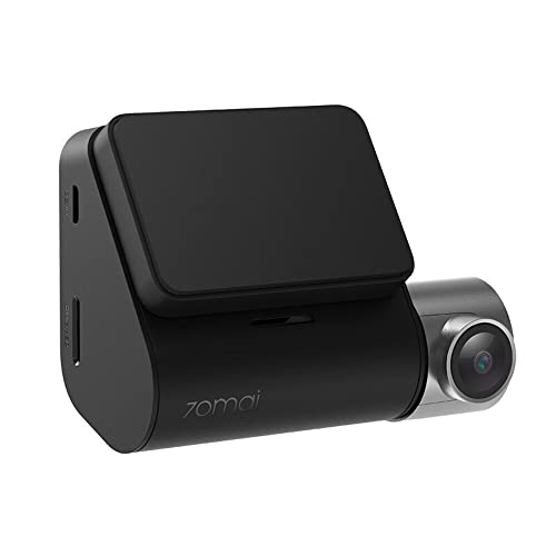 70mai Dash Cam Pro Plus + Rear Cam+ GPS Set 2.7K UltraHD-GPS ADAS G-Sensor Aufnahme Auto-Dashcam-Kamera WiFi FOV DVR Sprachsteuerung Parkmonitor Nachtsicht-Auto-Recorder Schleifenaufnahme WDR