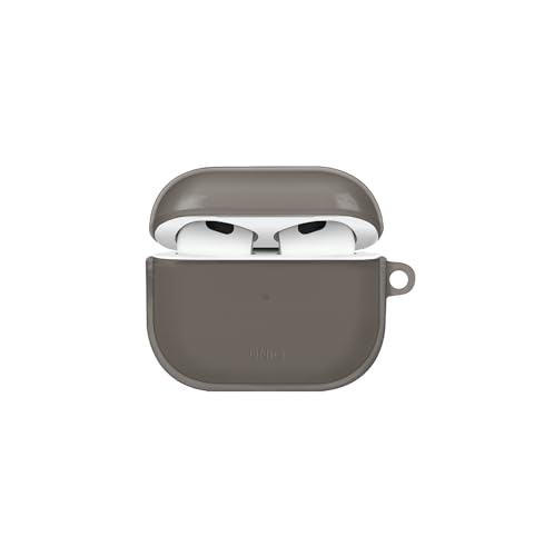 Coque AirPods 2021 GLASE smoke transparente pour protéger vos écouteurs au quotidien