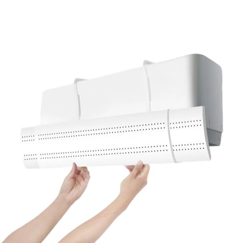 Deflector de aire acondicionado y parabrisas montado en la pared para el hogar