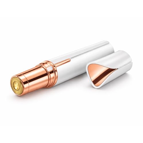 Depilador Facial Elétrico Tipo Batom Recarregável USB Removedor de Pelos Portátil
