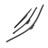 Pour Daihatsu Pour Sirion MK2 2005 2006 2007 2008 2009 2010 2011 2012 Voiture Avant Arrière Fenêtre Pare-brise Pare-brise Jeu Balais D'essuie-glace.