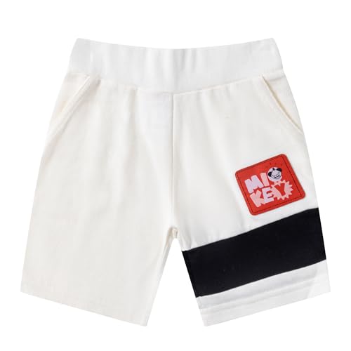 Image of Disney Mickey Mouse Boys Short Sleeve T-Shirt and Shorts 2 Piece Set for Toddlers and Big Kids