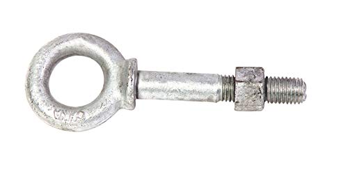 Baron 1/2 in. x 6 in. L Hot Dipped Galvanized Steel Shoulder Eyebolt Nut Included