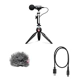 SHURE シュア MV88+ ビデオキット ステレオコンデンサーマイク MV88+DIG-VIDKIT 【国内正規品/メーカー保証2年】 + Rycote製ウインドジャマー AMV88FUR 【国内正規品】 + MOTIVシリーズ用ライトニングケーブル 1m AMV-LTG 【国内正規品】 配信 ストリーミング YouTube 撮影 録音 レコーディング 動画制作 音楽制作 ポッドキャスト