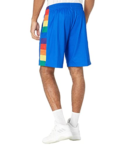Short Mitchell & Ness Denver Nuggets Road 91-92 avec logos brodés - 2