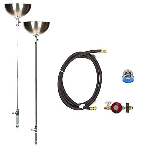 EasyFirePits 24 Inch Tiki Torch 2 Pack